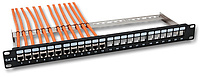 Patchpanel fr Modularbuchsen Keystone