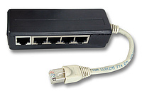 ISDN Adapter RJ45, terminiert, 5-Fach