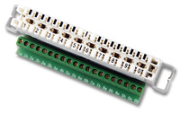 LSA-Adapter Trennleiste/Schraubklemme